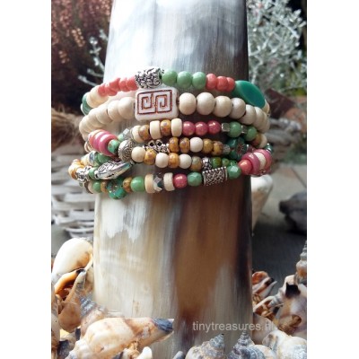 Ibiza armband pastel Ibiza armband pastel